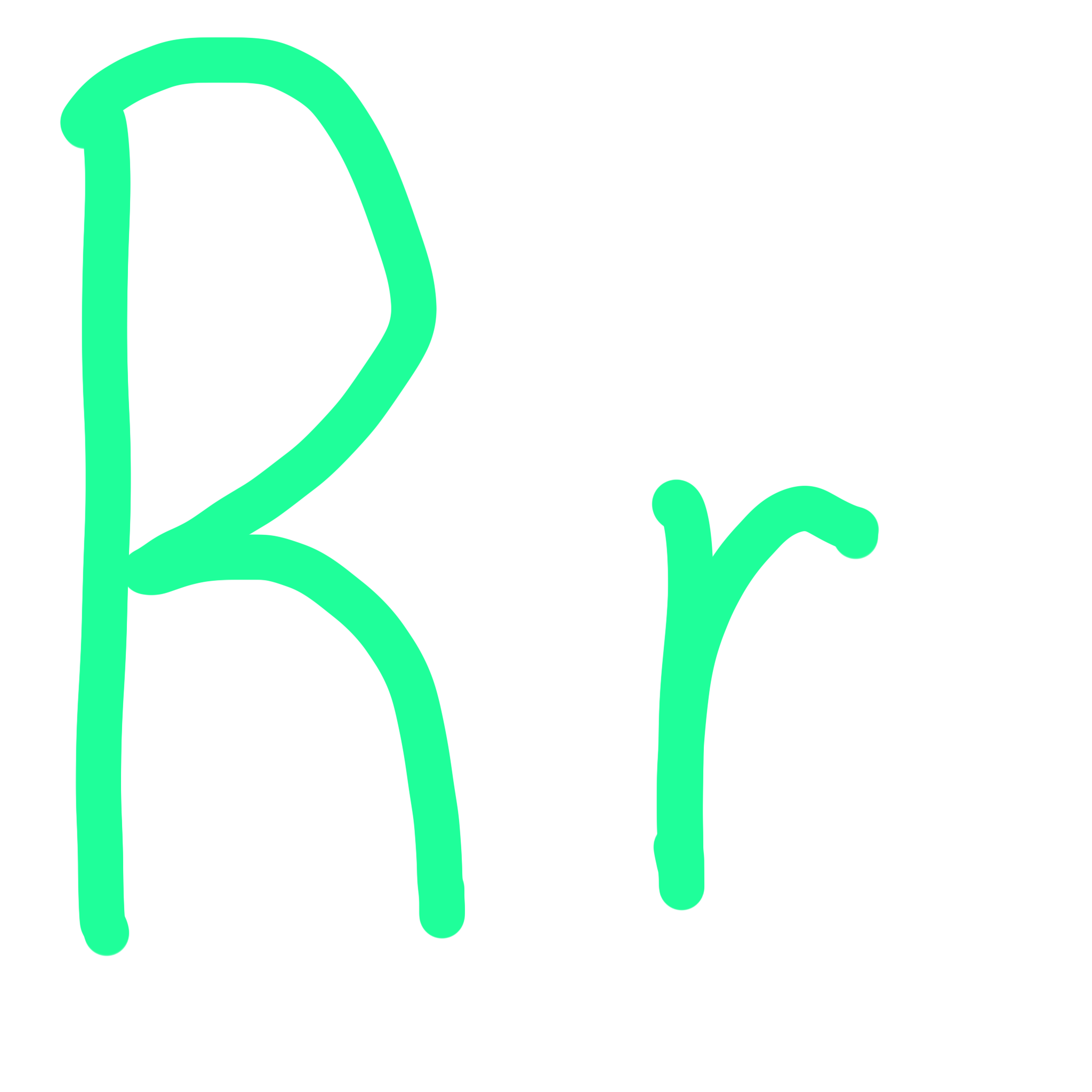 Letter R