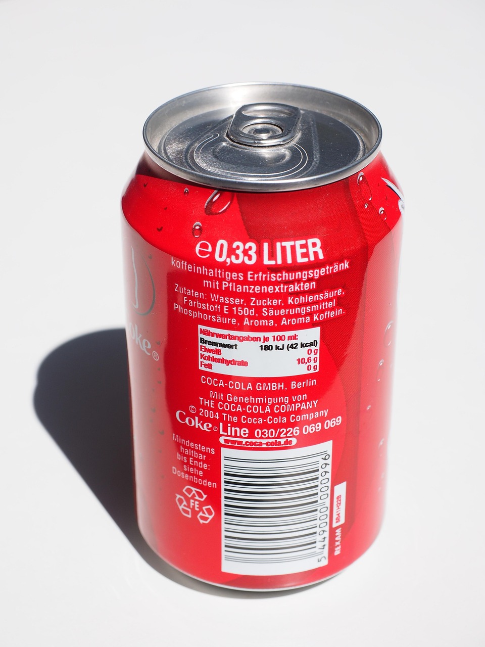 Red can,  Image by Hans from Pixabay